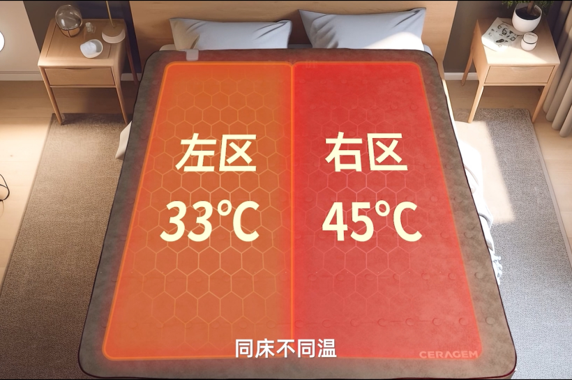 喜来健电热褥垫--赋予睡眠新活力
