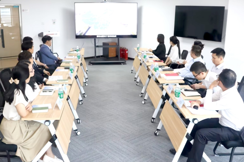 广西南宁市领导莅临喜来健参观交流，探讨合作发展新路径！