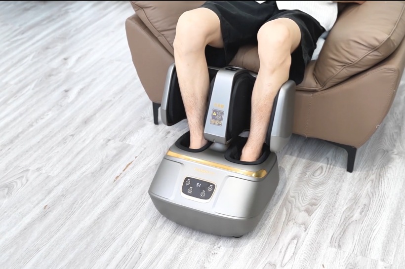 喜来健腿足按摩仪：多功能设计，一键缓解疲劳！