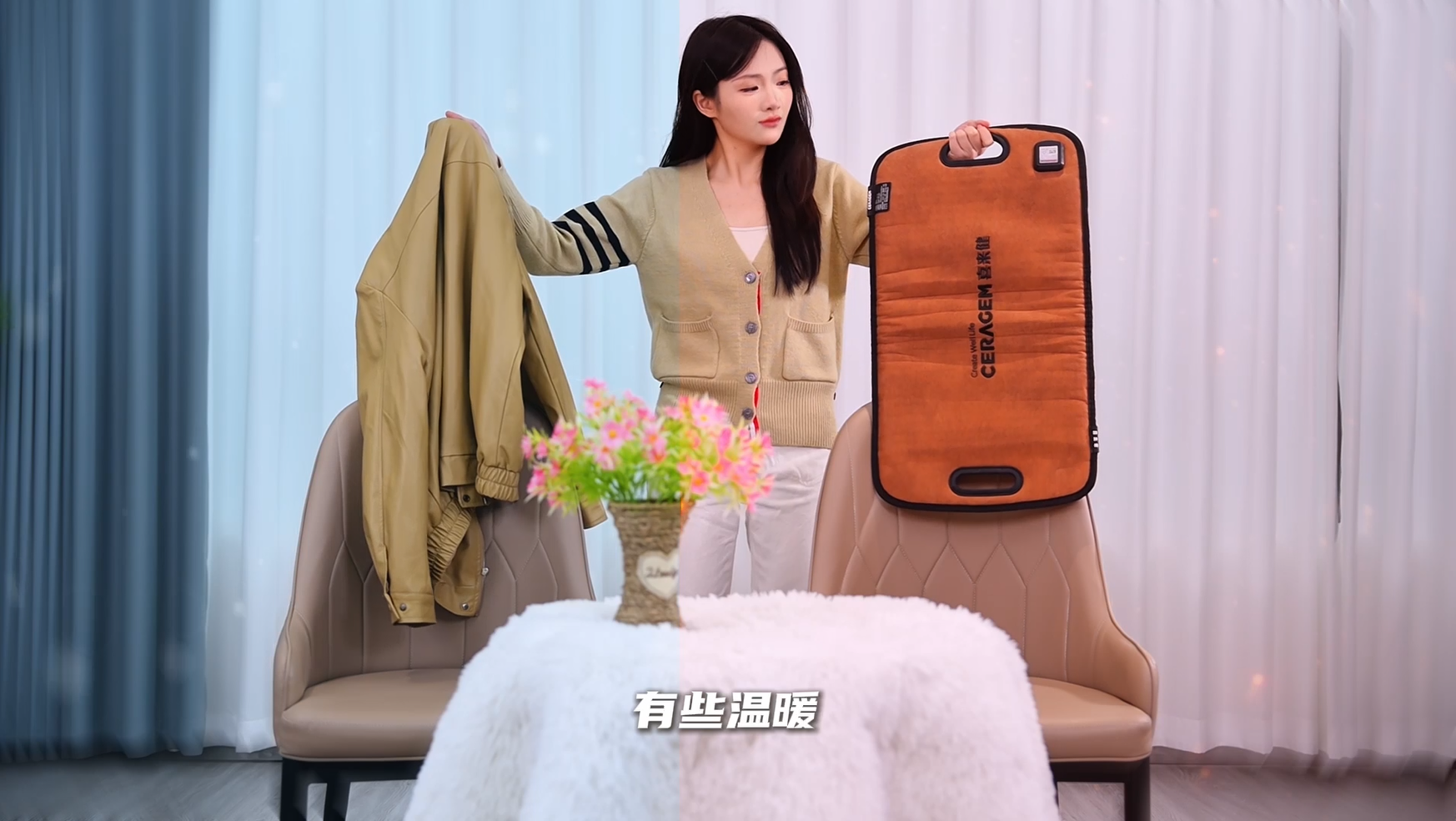 喜来健电热垫太神奇了！U型碳纤维布局，热量均匀分布，告别寒冷！